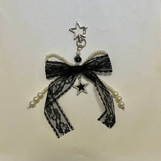 Black Ribbon Bow