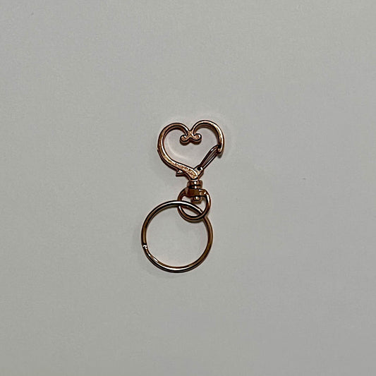 Keychain pink heart